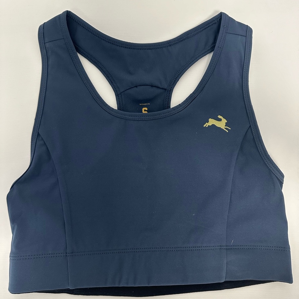 Midnight blue Tracksmith Sports Bra - Small